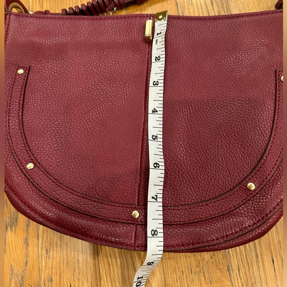 Foley + Corinna Burgundy Shoulder Bag - Picture 4 of 8
